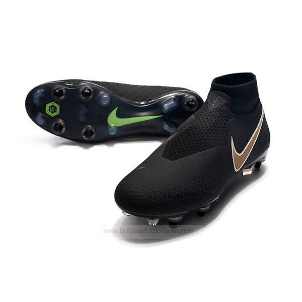 Nike Phantom Vision Elite DF SG PRO Anti Clog Negro Oro